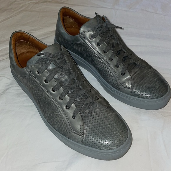 Aquatalia Alaric Leather Sneaker - Picture 2 of 7